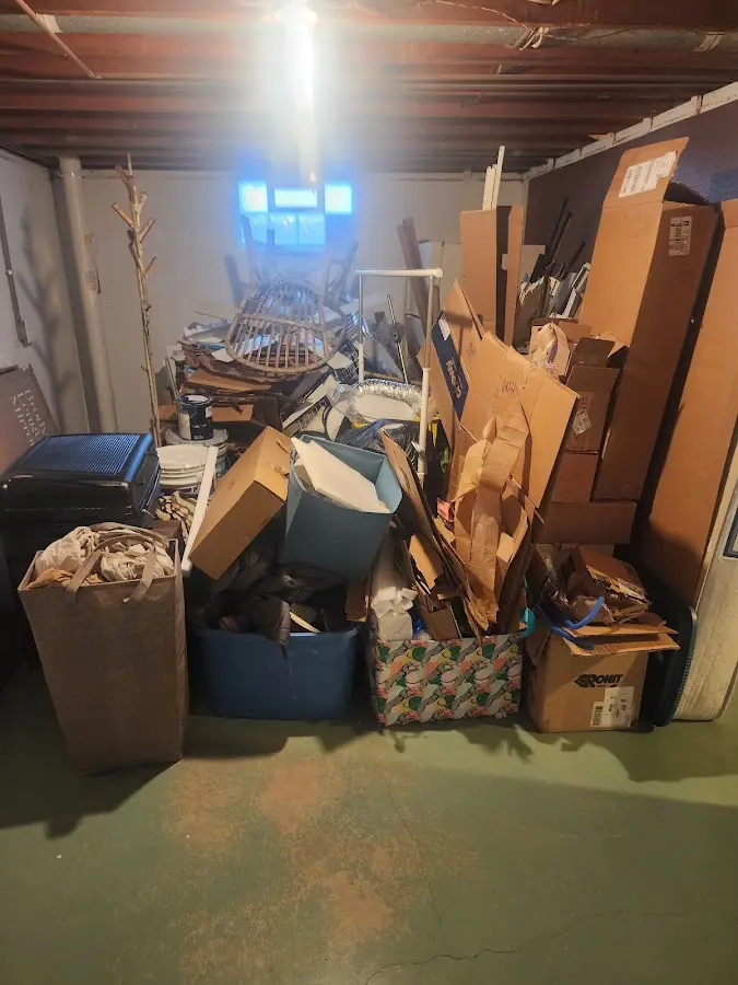 Roll-off dumpster container at job site for Construction Dumpster Rental in Roosevelt